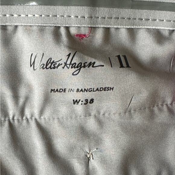Walter Hagen Golf Shorts Mend 34 Pink Flat Front Stretch Country Club Dadcore - Picture 3 of 4
